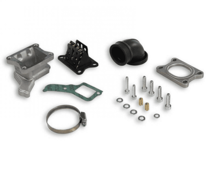 2015896 kit collettore aspirazione malossi x360 vespa px 125 2t euro 2 (vlx2m) lamellare al carter phbh -
