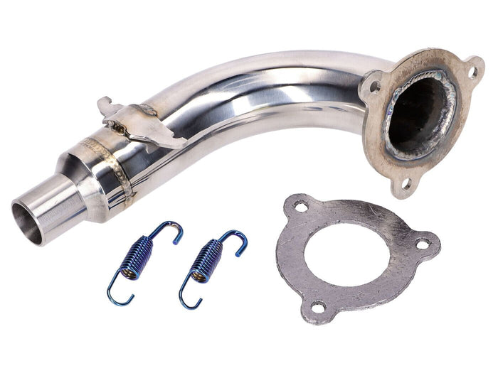 MF94.080 Collettore scarico non strozzato inox Rieju MRT Euro 5, COD: MF94.080