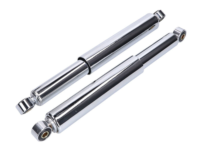MOF-44368 Set ammortizzatore chiuso cromato - 370mm ciclomotore, COD: MOF-44368