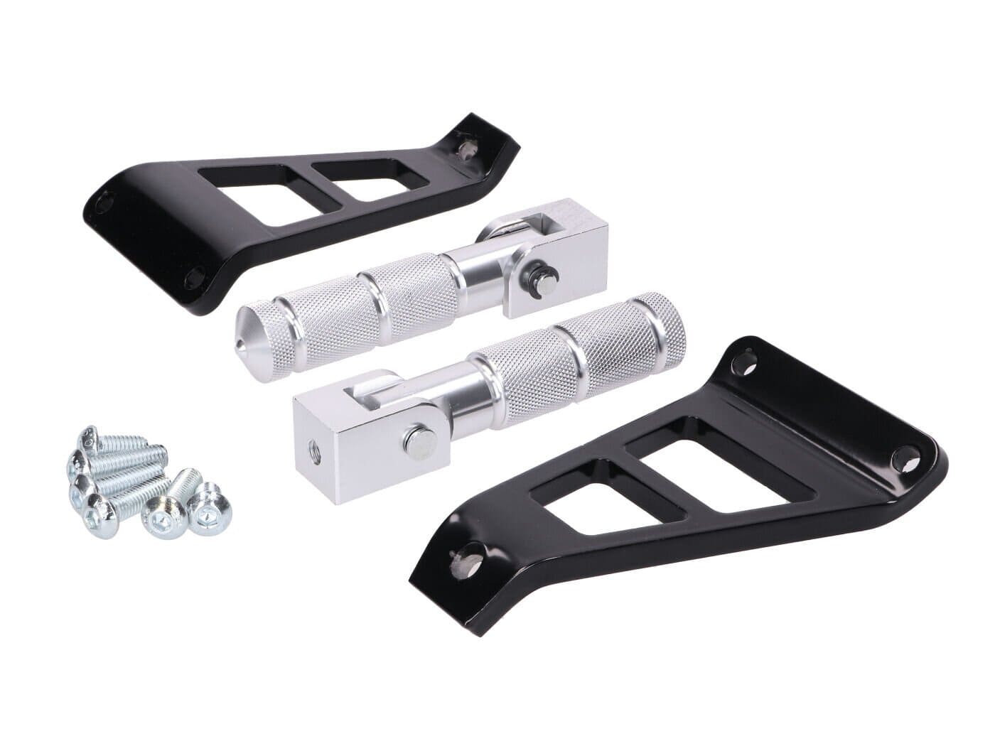 SP-53832 Poggiapiedi passagero CNC Beta RR 50 con staffa grigio, COD: SP-53832