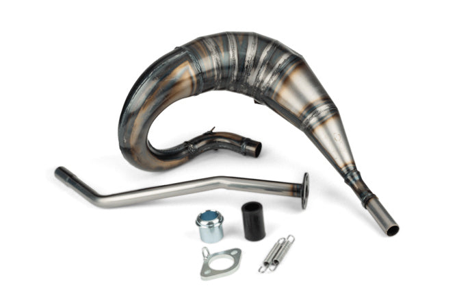 GIA34078HF/CA Scarico con silenziatore Giannelli Enduro carbon Derbi Senda X-Treme