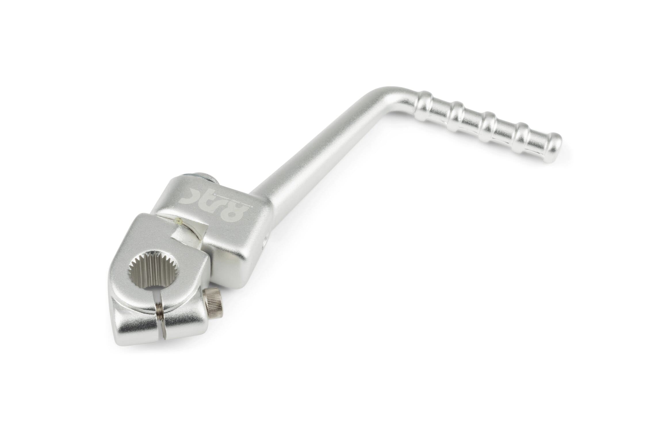 STR-020.95/SI Pedivella messa in moto AM6 alluminio Grigio, COD: STR-020.95/SI