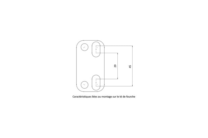KR779F Fascette manubrio 28 mm KRM nero / bronzo