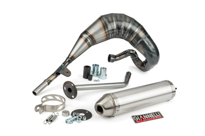 GIA34083HF/AL Giannelli Enduro Alu Exhaust with Silencer Beta RR 2012-2020