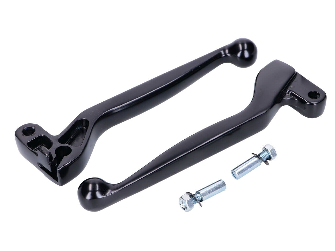MOF-43605 Leva frizione e freno alluminio Simson S51 nero, COD: MOF-43605