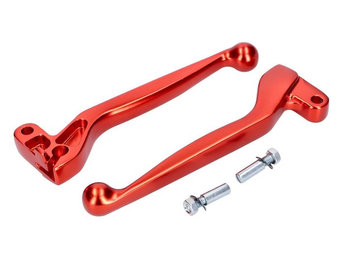 MOF-43607 Leva frizione e freno alluminio Simson S51 arancione, COD: MOF-43607
