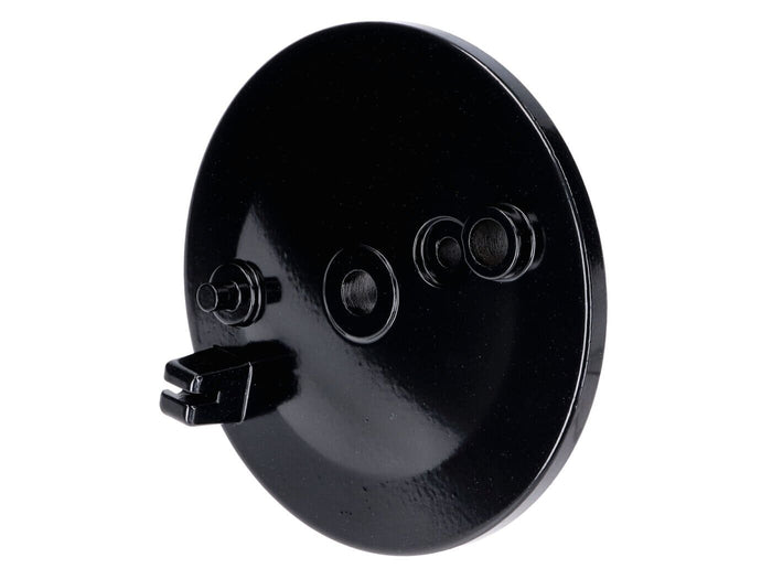 MOF-48795 Piastra freno posteriore con foro contatto luce freno nero Simson S51, COD: MOF-48795
