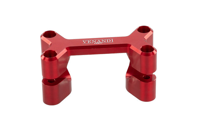 MOF-49710 Attacco manubrio Venandi Dogbone CNC Simson S50 / S51 rosso - Billaricambi SRLS