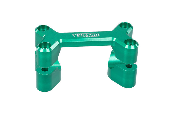 MOF-49709 Attacco manubrio Venandi Dogbone CNC Simson S50 / S51 verde - Billaricambi SRLS