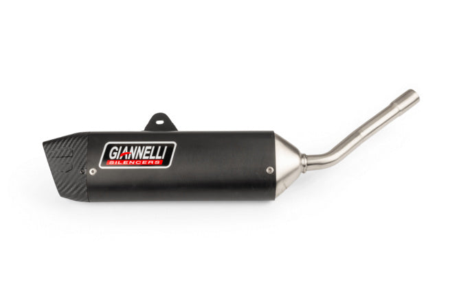 GIA34090HF/BK Exhaust with Giannelli Enduro Black silencer Beta RR Motard up to 2022