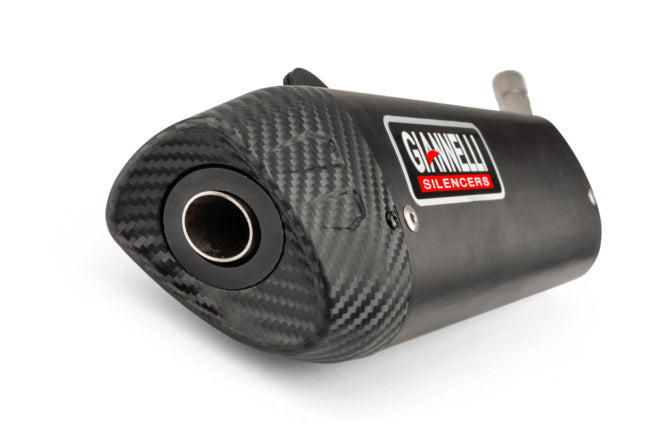 GIA34090HF/BK Exhaust with Giannelli Enduro Black silencer Beta RR Motard up to 2022