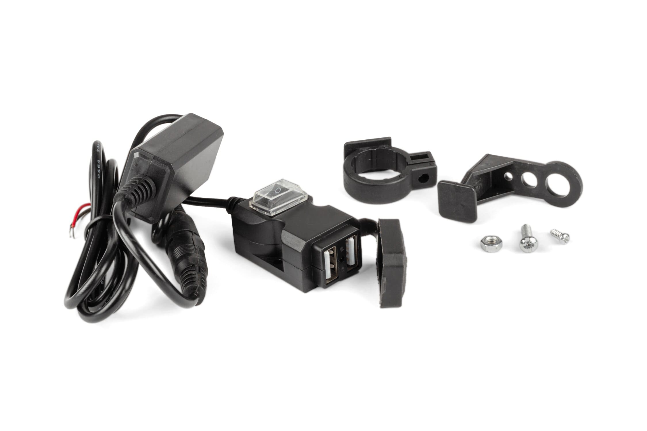 MF01.004 Doppia presa USB per moto, COD: MF01.004