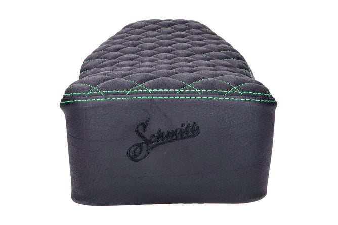 MOF-F.52588 Sella Schmitt trapuntato nero / verde Simson S50 / S51 / S70 - Billaricambi SRLS