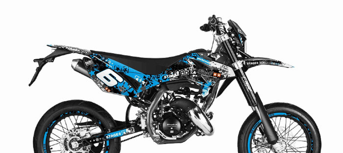 S6-058803/BL Kit deco Stage6 blu - nero Beta RR, COD: S6-058803/BL
