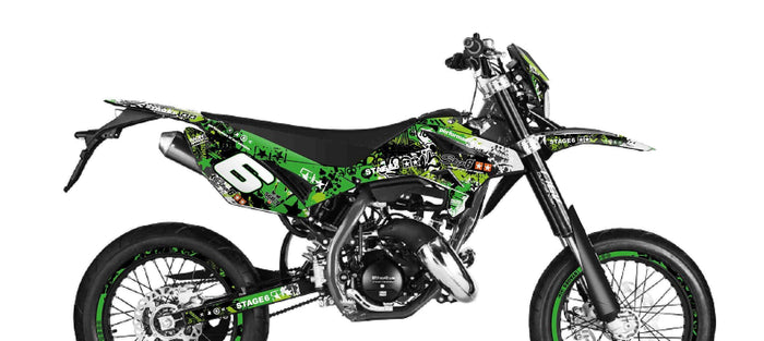 S6-058803/GR Kit deco Stage6 verde - nero Beta RR