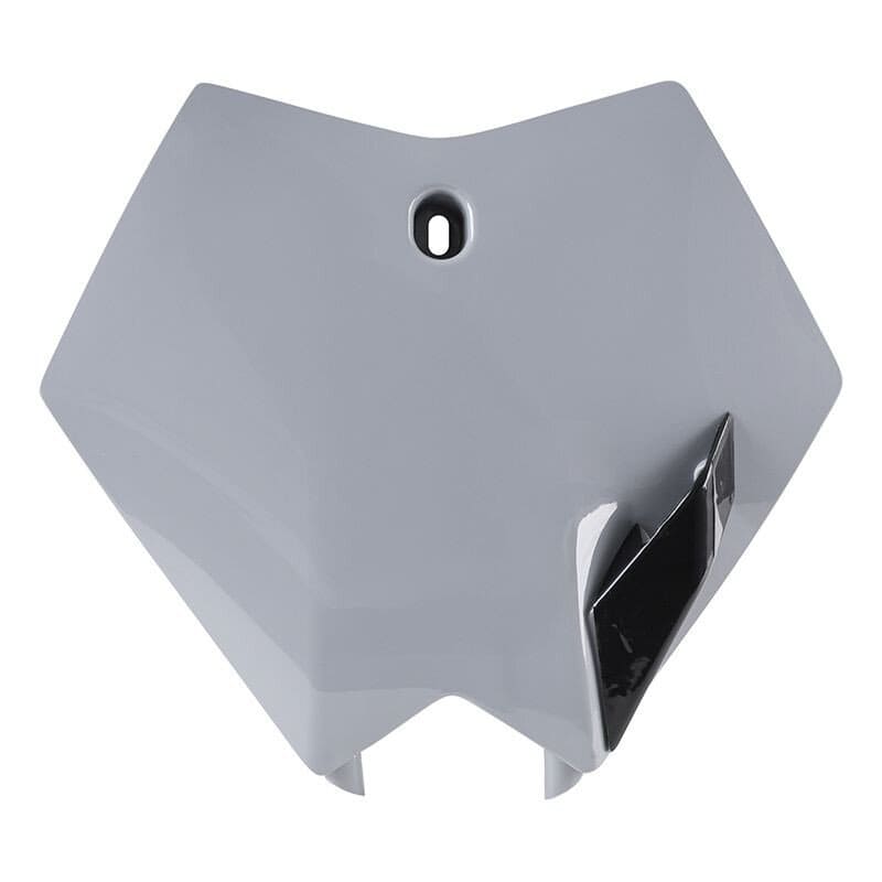 STR-599.55/ND Targhetta Numero di Gara tipo KTM grigio Nardo, COD: STR-599.55/ND