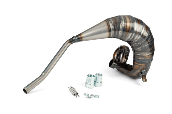 GIA34094HF/BK Scarico silenziatore Giannelli Enduro nero Vent Derapage E5 - Billaricambi SRLS