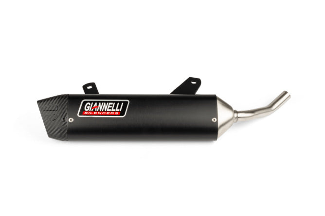 GIA34094HF/BK Scarico silenziatore Giannelli Enduro nero Vent Derapage E5