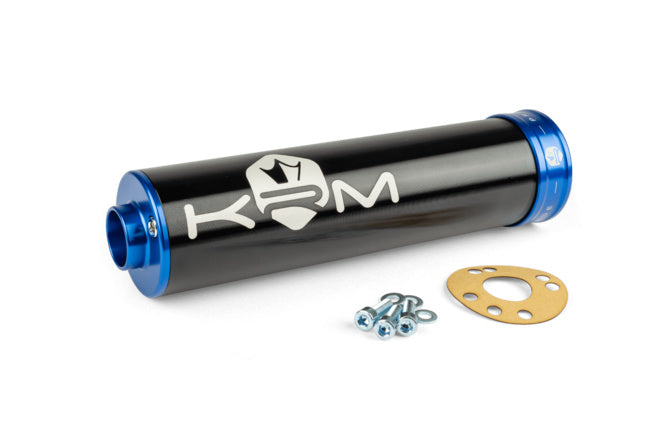 KR684F Silenziatore KRM 90 - 110 nero / blu scuro - Billaricambi SRLS