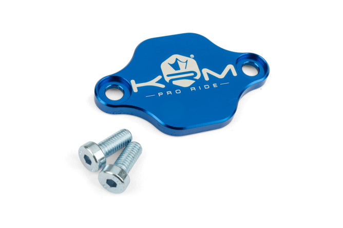 KR687F Coperchio pompa olio KRM AM6 / Derbi blu scuro - Billaricambi SRLS