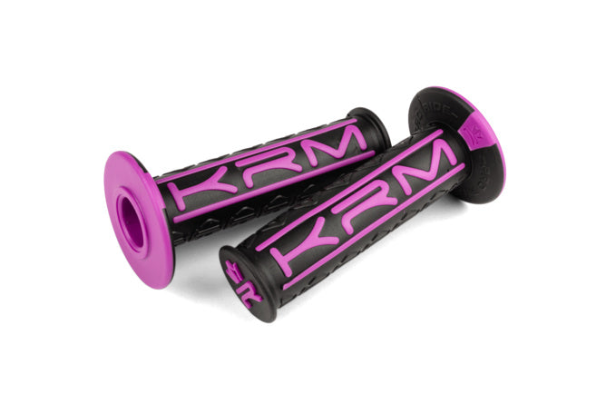 KR838F Manopole KRM Pro Ride nero / viola