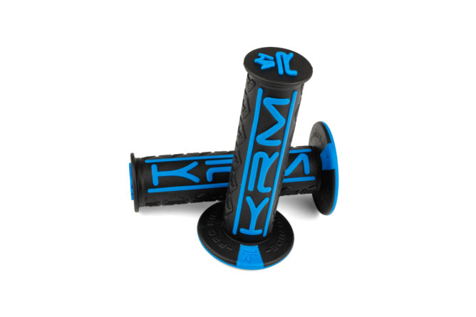KR839F Manopole KRM Pro Ride nero / blu