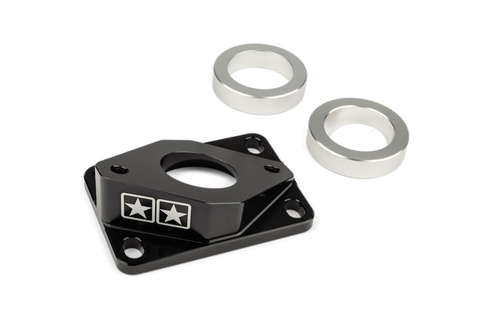S6-3318807/BK Collettore aspirazione AM6 / Derbi Stage6 High Flow MK2 28mm Nero, COD: S6-3318807/BK