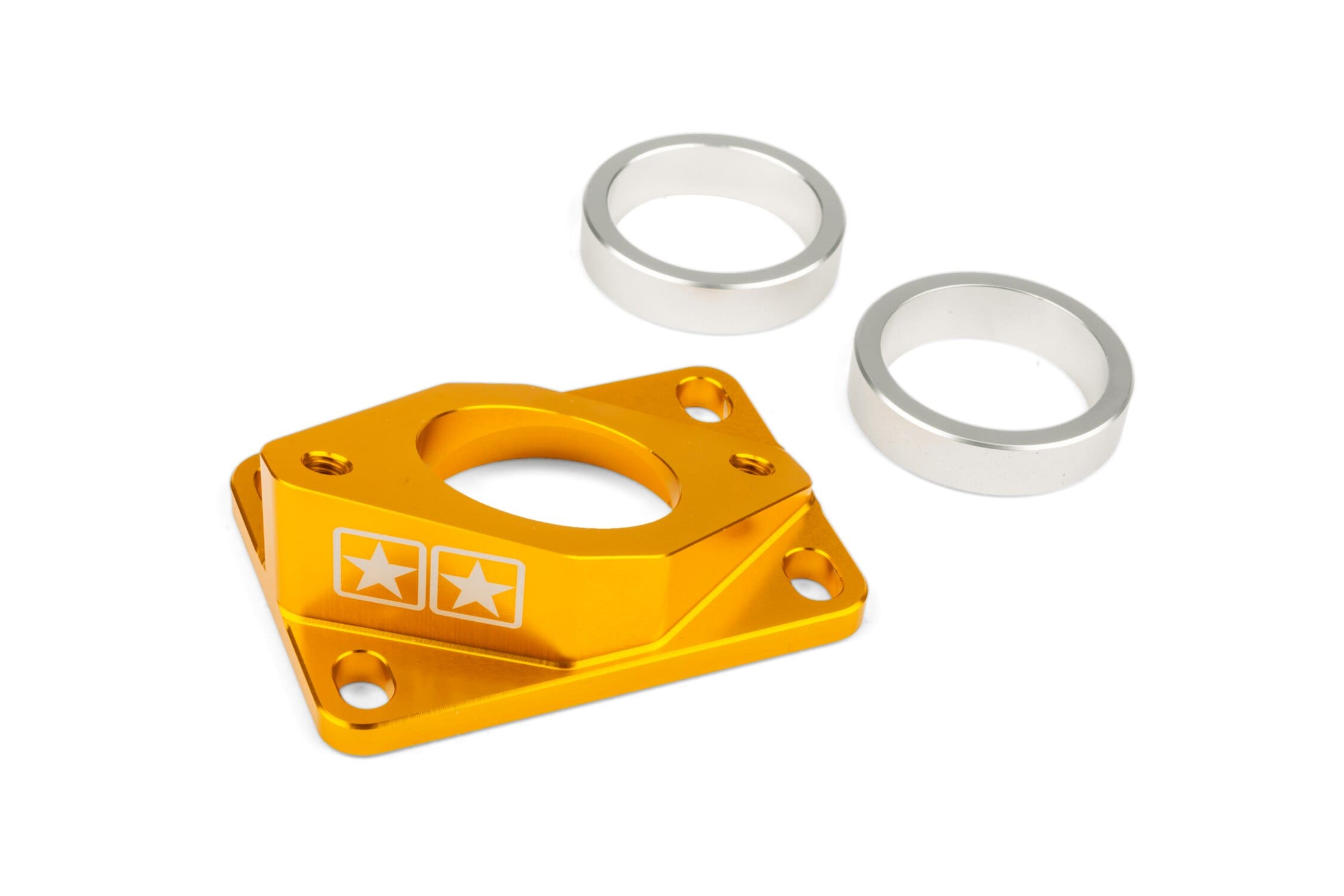 S6-3318808/YE Collettore aspirazione AM6 / Derbi Stage6 High Flow MK2 34mm Giallo, COD: S6-3318808/YE