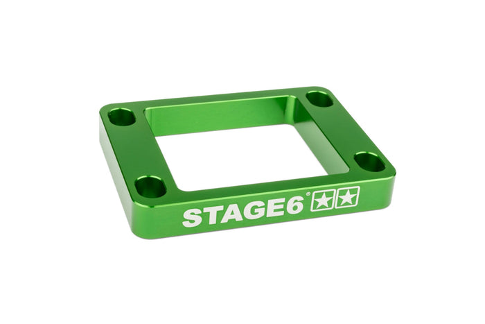 S6-3318809/GR Distanziale valvola lamellare 10mm AM6 / Derbi Stage6 Verde, COD: S6-3318809/GR
