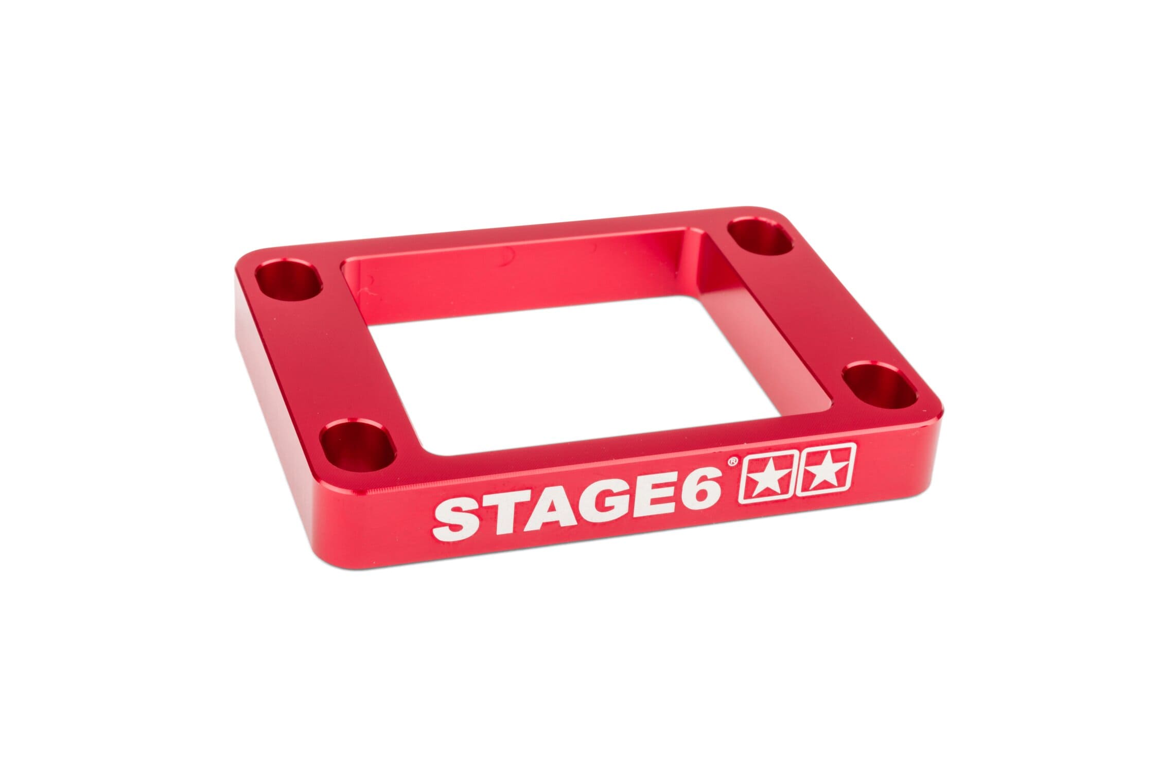 S6-3318809/RE Distanziale valvola lamellare 10mm AM6 / Derbi Stage6 Rosso, COD: S6-3318809/RE