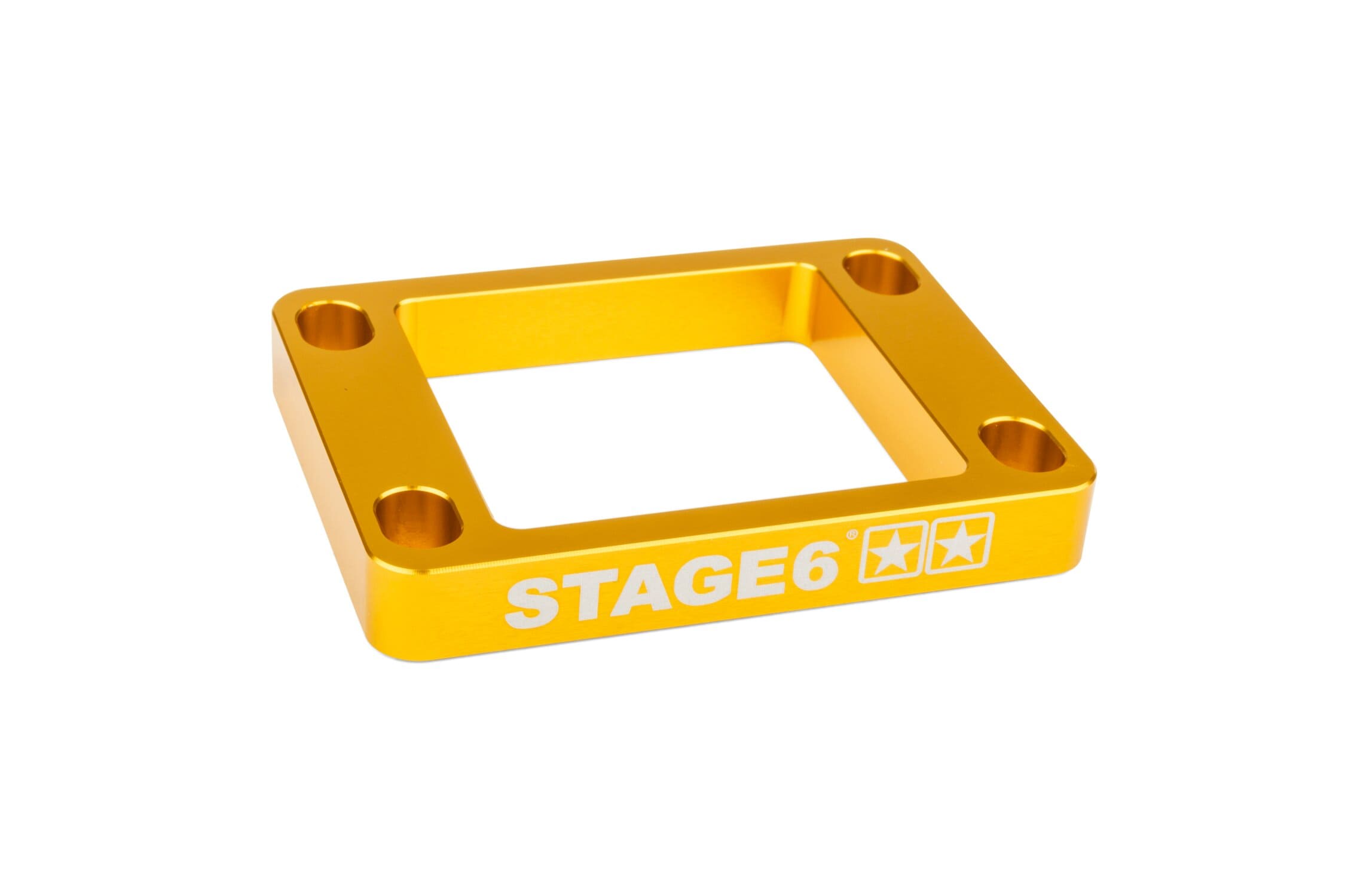 S6-3318809/YE Distanziale valvola lamellare 10mm AM6 / Derbi Stage6 Giallo, COD: S6-3318809/YE