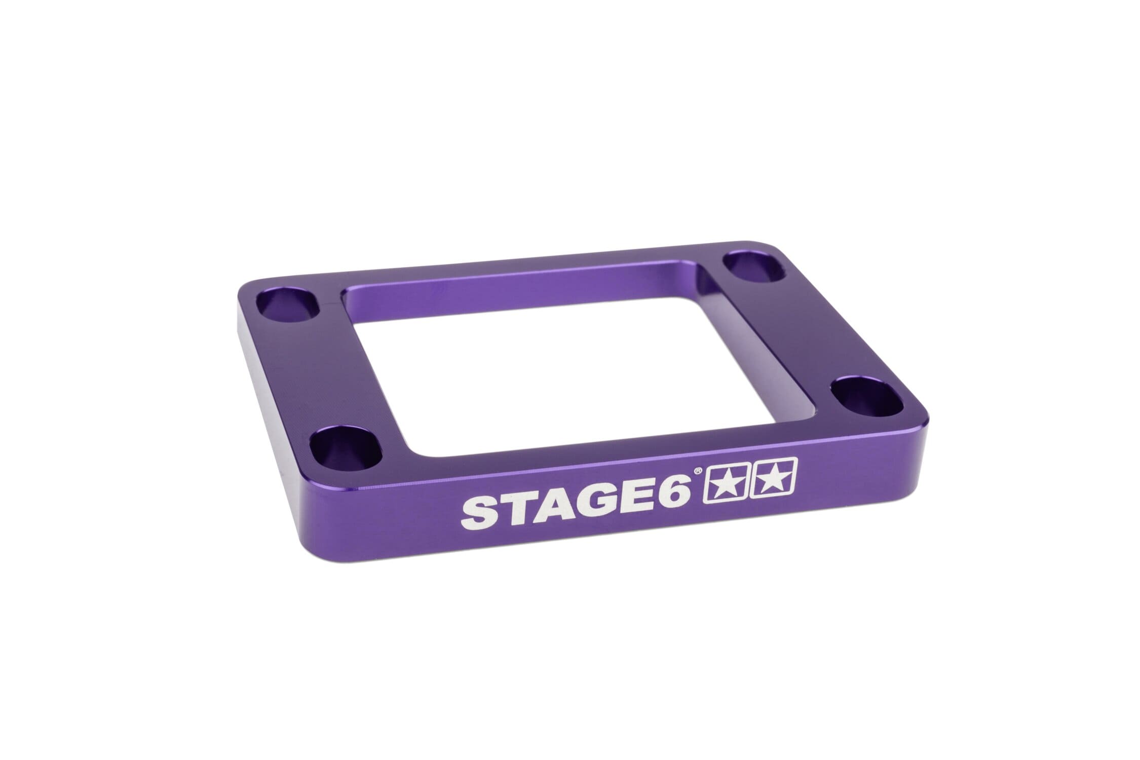 S6-3318811/PU Distanziale valvola lamellare inclinato 5° AM6 / Derbi Stage6 viola, COD: S6-3318811/PU