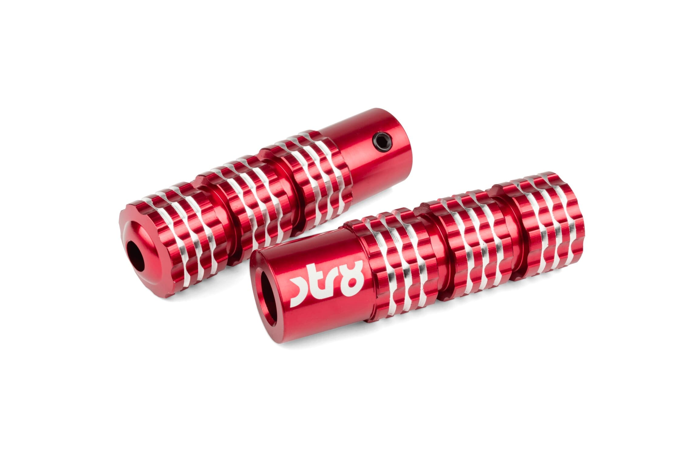 STR-220.02/RE Poggiapiedi Ultra Grip Alu Rosso, COD: STR-220.02/RE