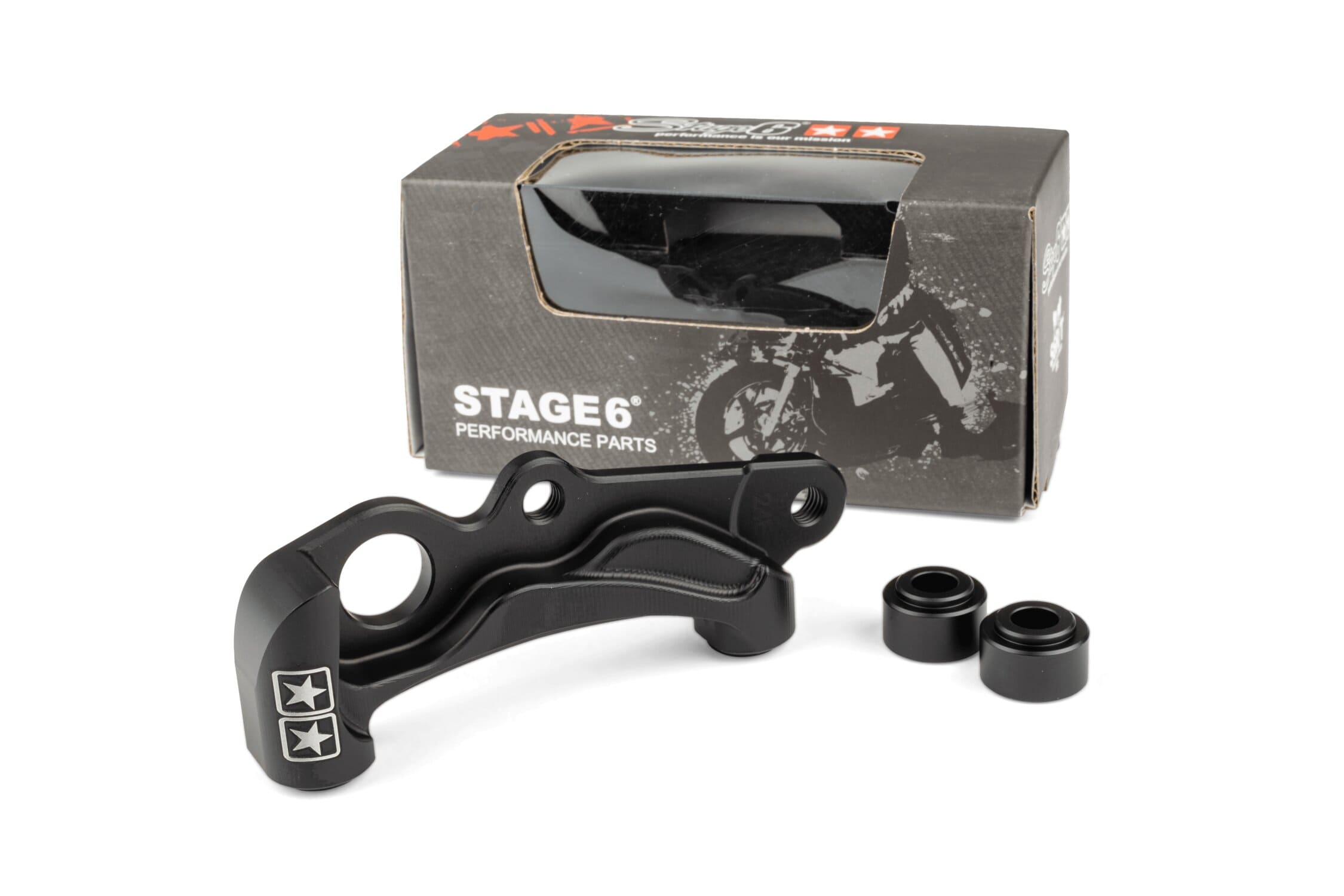 S6-140062 Adattatore pinza freno per pinza a 4 pistoncini Stage6 R/T MK2 Vespa Primavera 50 - 150, COD: S6-140062