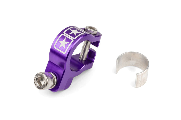 S6-SSP911/PU Morsetto scarico Stage6 Alu CNC Viola, COD: S6-SSP911/PU