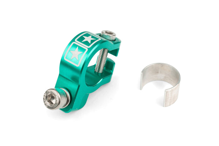 S6-SSP911/TU Morsetto scarico Stage6 Alu CNC Turchese, COD: S6-SSP911/TU