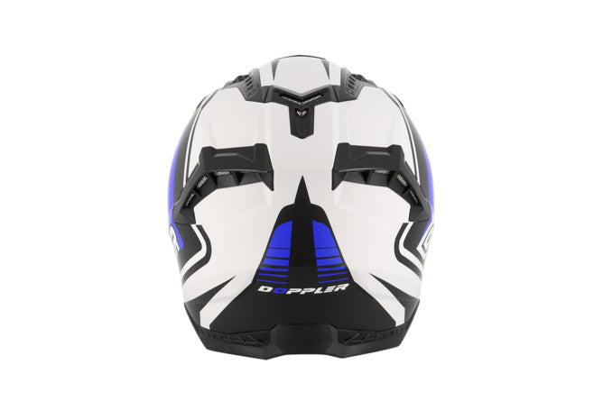 CGN529870 Casco cross Doppler Nero / Bianco / Blu XL