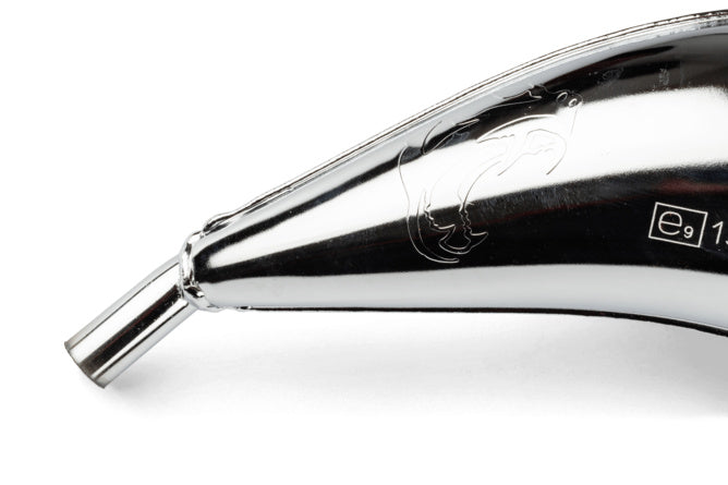 VCR-RD38185 Voca Cross Chromed Exhaust 50/70cc Rieju MRT