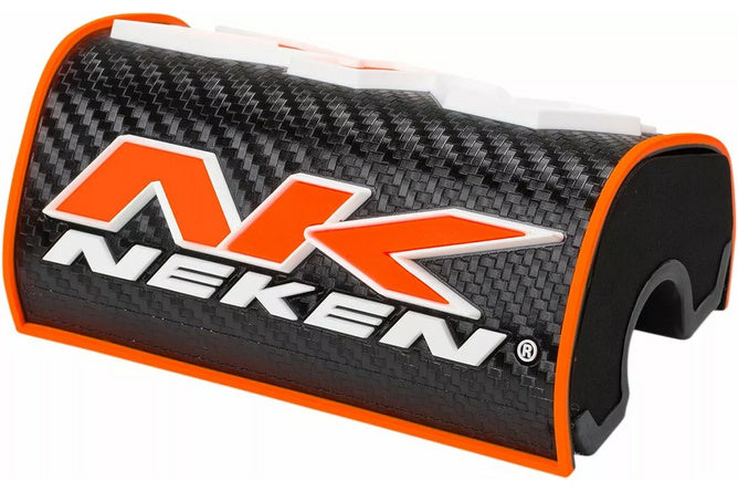 NEK-PADV-3D-BKOR Paracolpi manubrio Fatbar Neken 3D Nero / Arancione