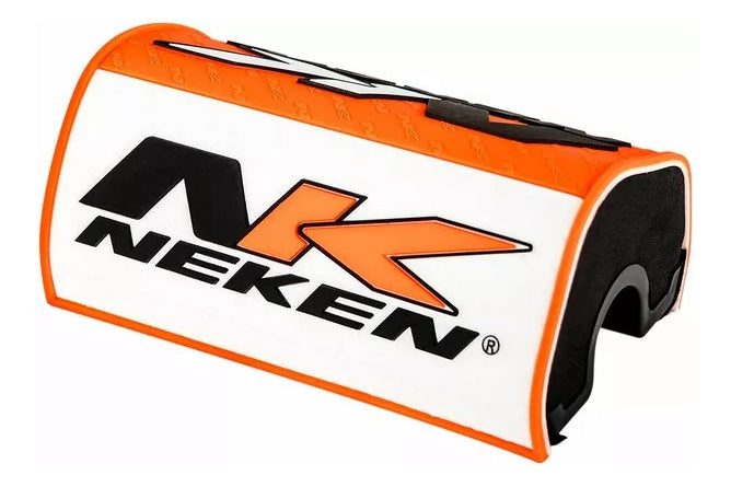 NEK-PADV-ORW Paracolpi manubrio Fatbar Neken Arancione Fluo / Bianco
