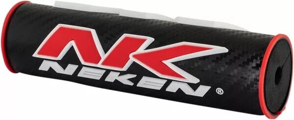 NEK-PADCS-3D-BKRD Paracolpi manubrio Neken Mini 3D Nero / Rosso (L.210mm)