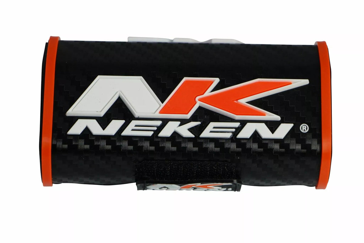 NEK-PADEND-3D-BKOR Paracolpi manubrio senza traversino Neken 3D Enduro Nero / Arancione