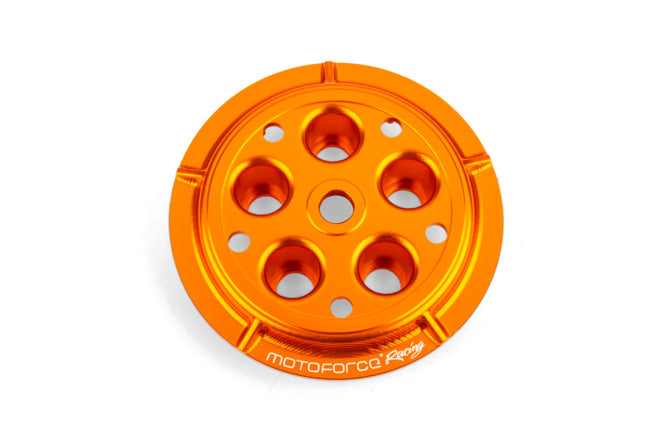 MF60.19327 Spingidisco frizione Derbi MotoForce Racing CNC arancione