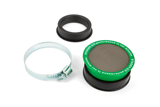 S6-35040/GR Cornetto aspirazione con griglia D.45 - 55mm Stage6 Verde - Billaricambi SRLS