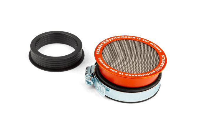 S6-35040/OR Cornetto aspirazione con griglia D.46 - 55mm Stage6 Arancione - Billaricambi SRLS
