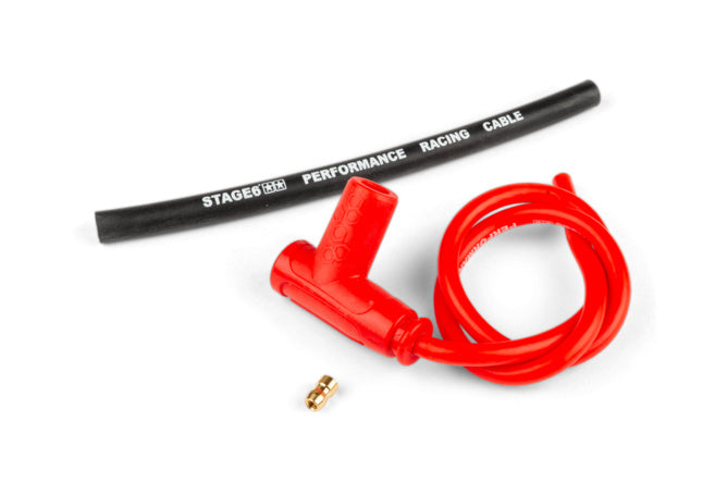 S6-4510001/RE Cavo candela con pipetta Stage6 Rosso - Billaricambi SRLS