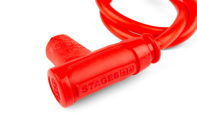 S6-4510001/RE Cavo candela con pipetta Stage6 Rosso