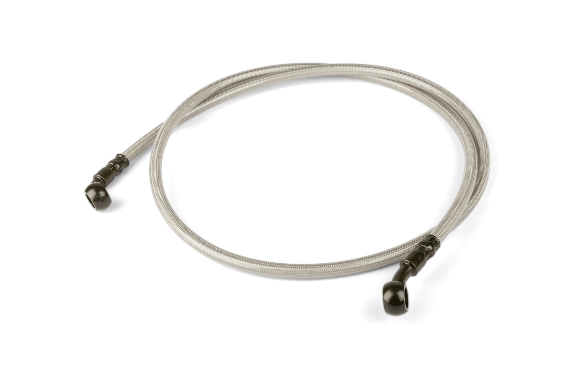 MF45.00031 Tubo Freno treccia metallica 110cm