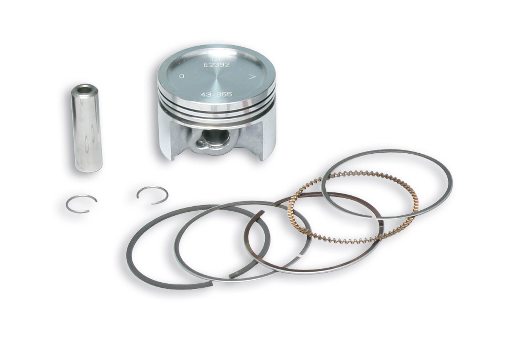 M3413581 Piston D.44mm Piston Pin 10mm Malossi 66cc H2O i-Tech Yamaha Aerox / Nitro 50cc 4T ie