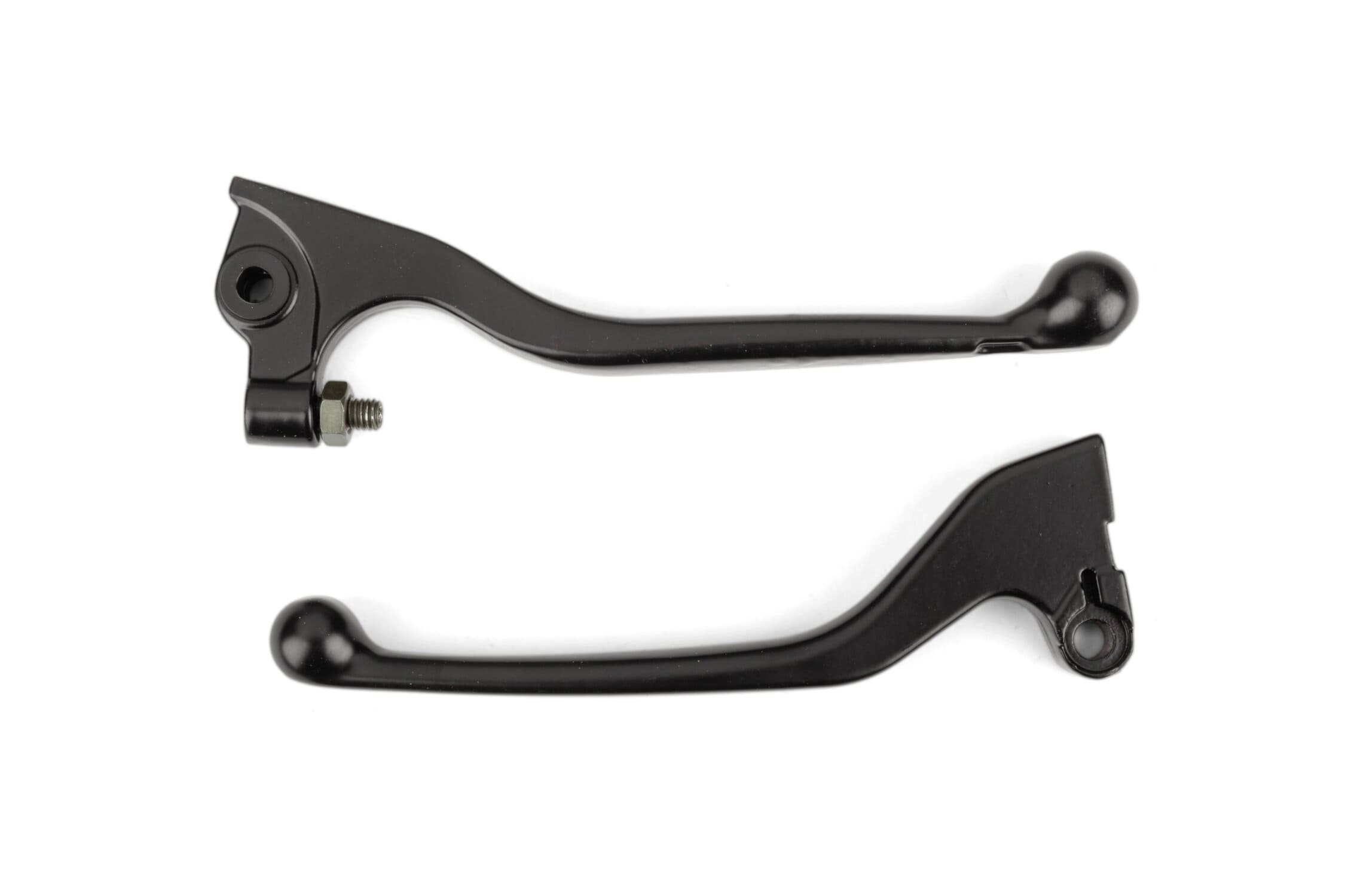 STR-590.91/BK Set leva freno (AJP) e frizione Rieju / Sherco Nero, COD: STR-590.91/BK
